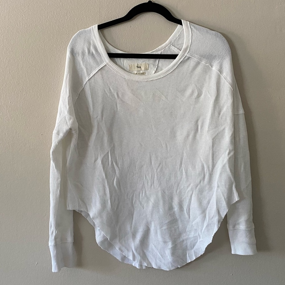 Aritzia TNA thermal long sleeve shirt size XXS